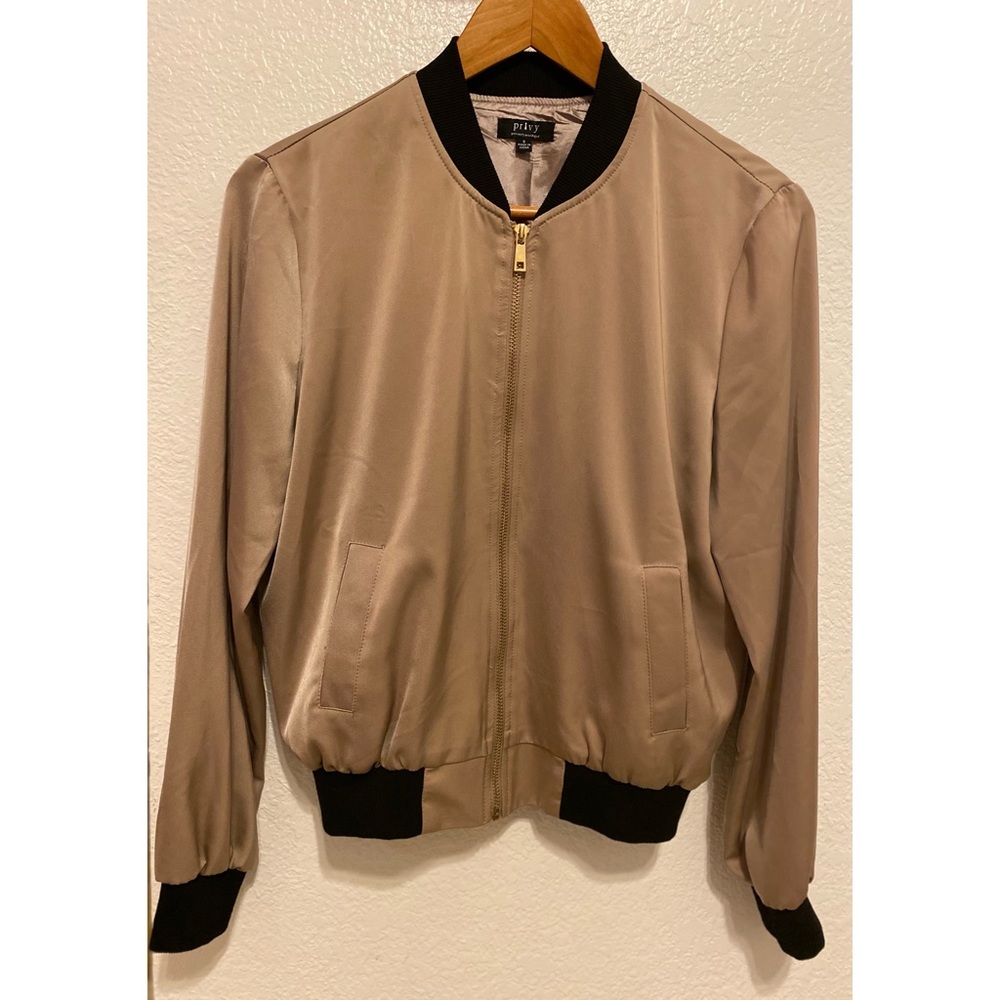 Privy Appliqué Bomber Jacket